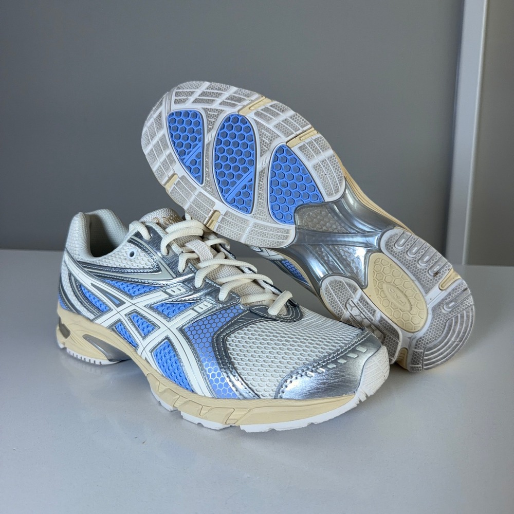 Asics Gel-DS Trainer OG Running Shoes Mens 8 Silver Blue 1203A607 Y2K Sneaker